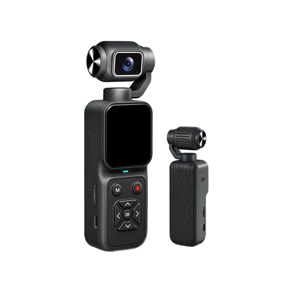 4K HD Gimbal Camera with 180° Rotating Lens